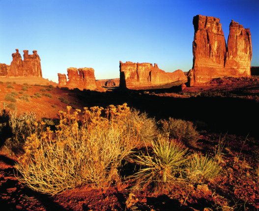 Arches National Park Courthouse Towers 300