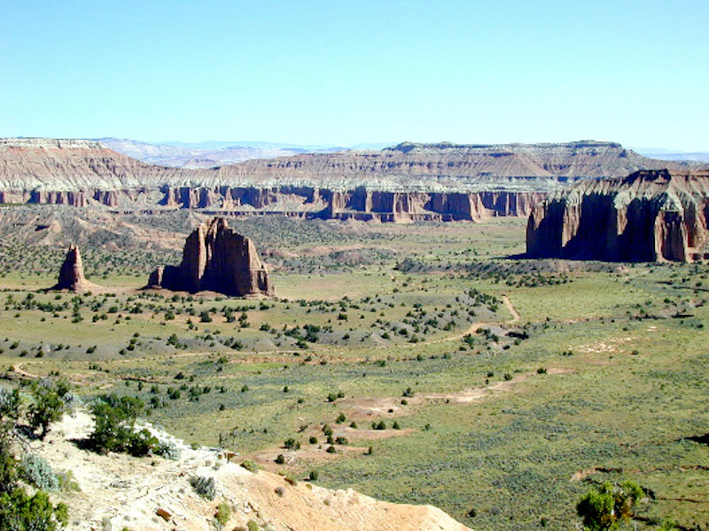 Capitol Reef Cathedral Valley Overlook