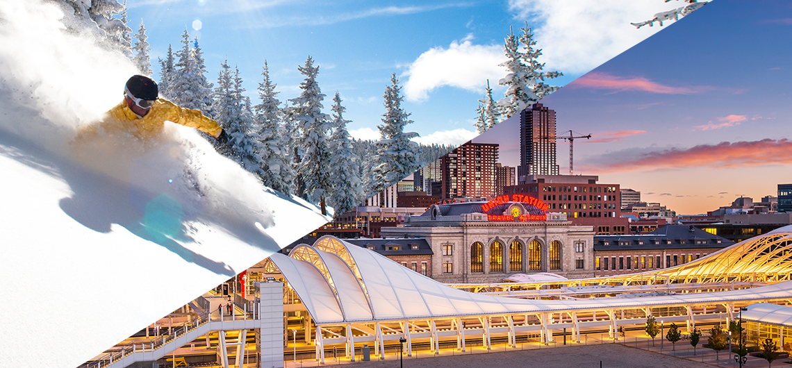 Ski & City: Vail und Denver