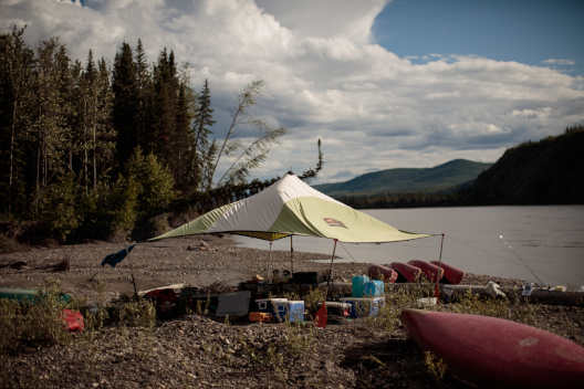 Ruby Range - Yukon River - Camp