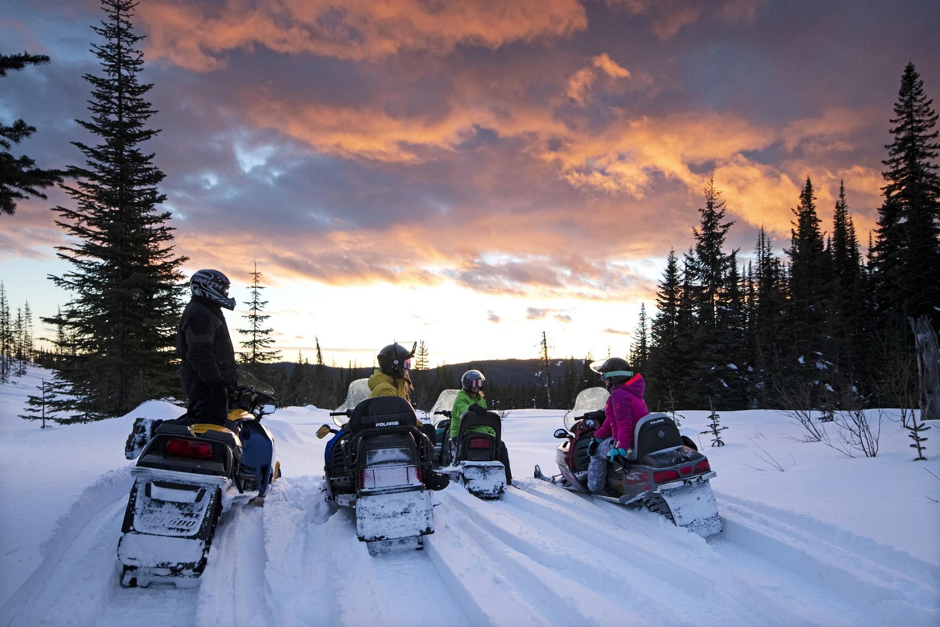 Sun Peaks - Snowmobile