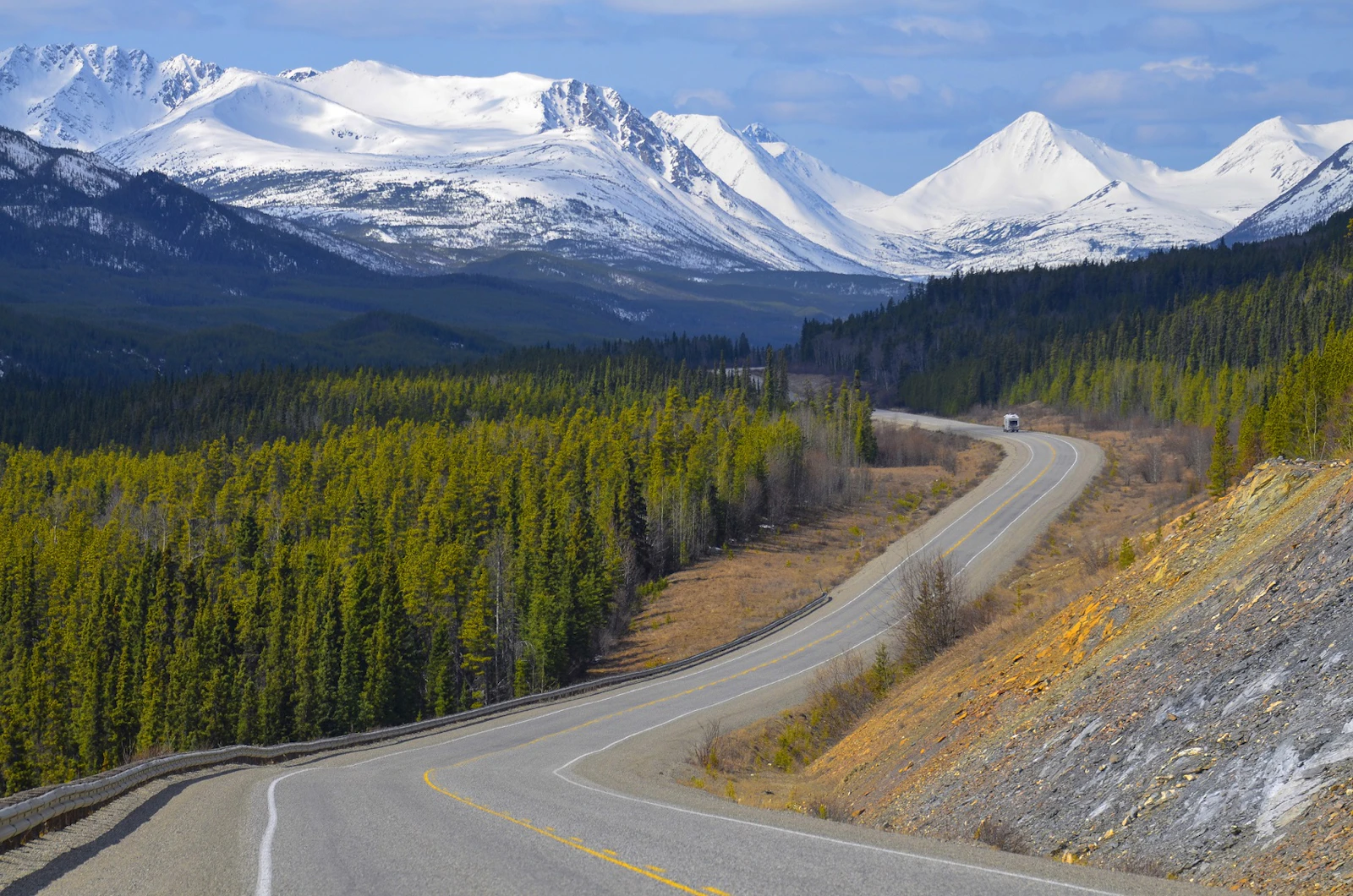 Yukon - Allgemein Straße Berge