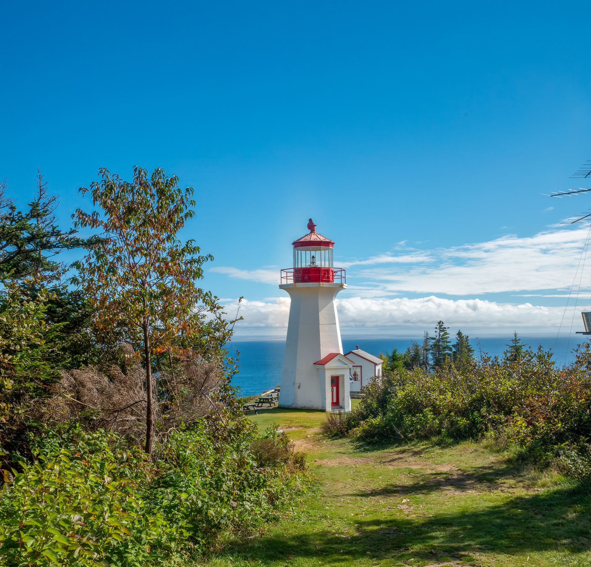 Quebec - Gaspesie Leuchtturm