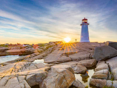 Maritime - Nova Scotia Peggys Cove