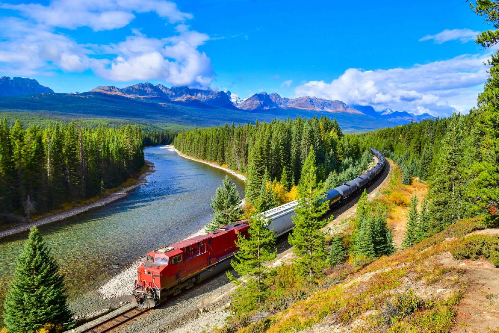 Alberta - Fahrt Banff - Yoho