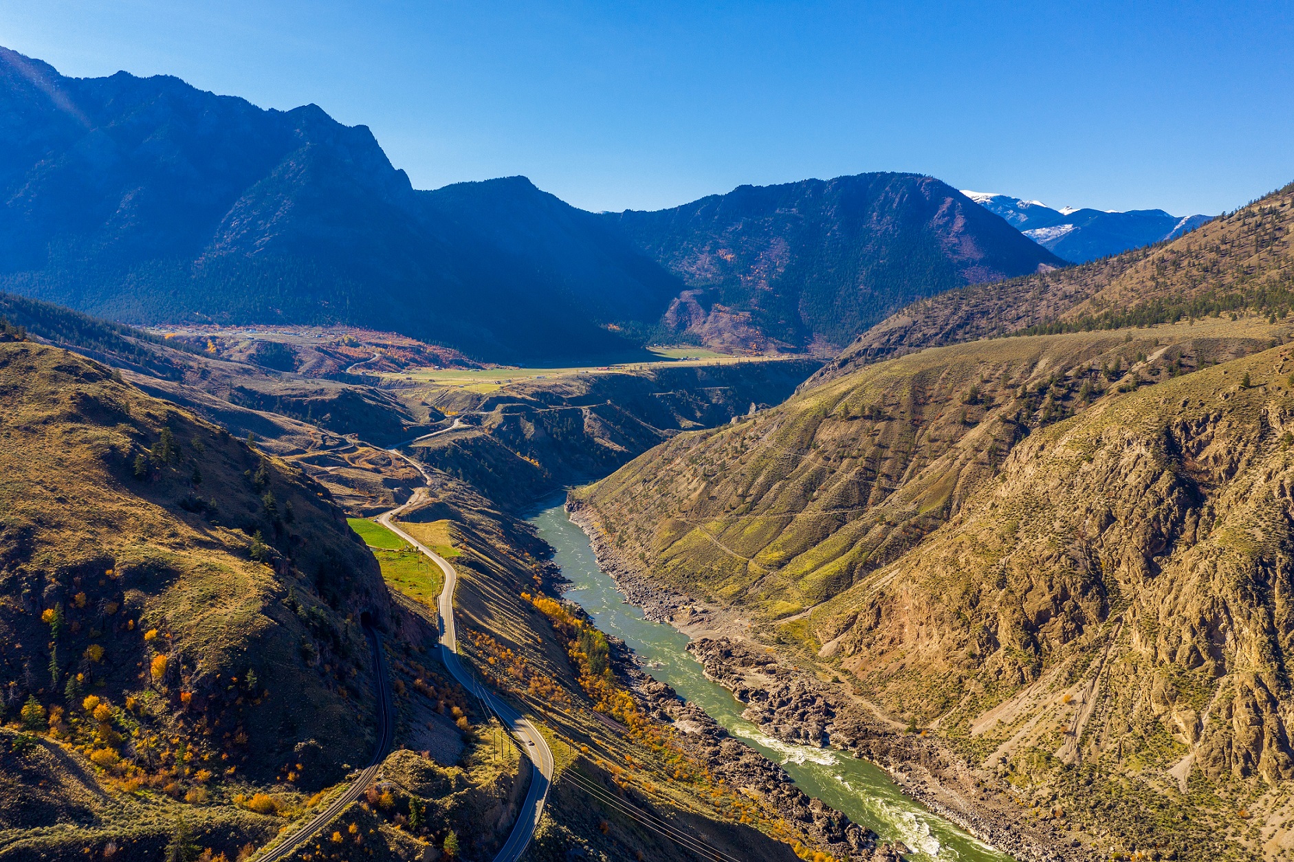 British Columbia - Fahrt  Kelowna - Revelstoke