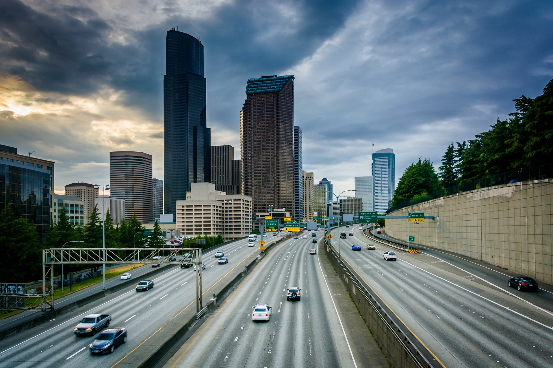 Washington State - Fahrt Seattle