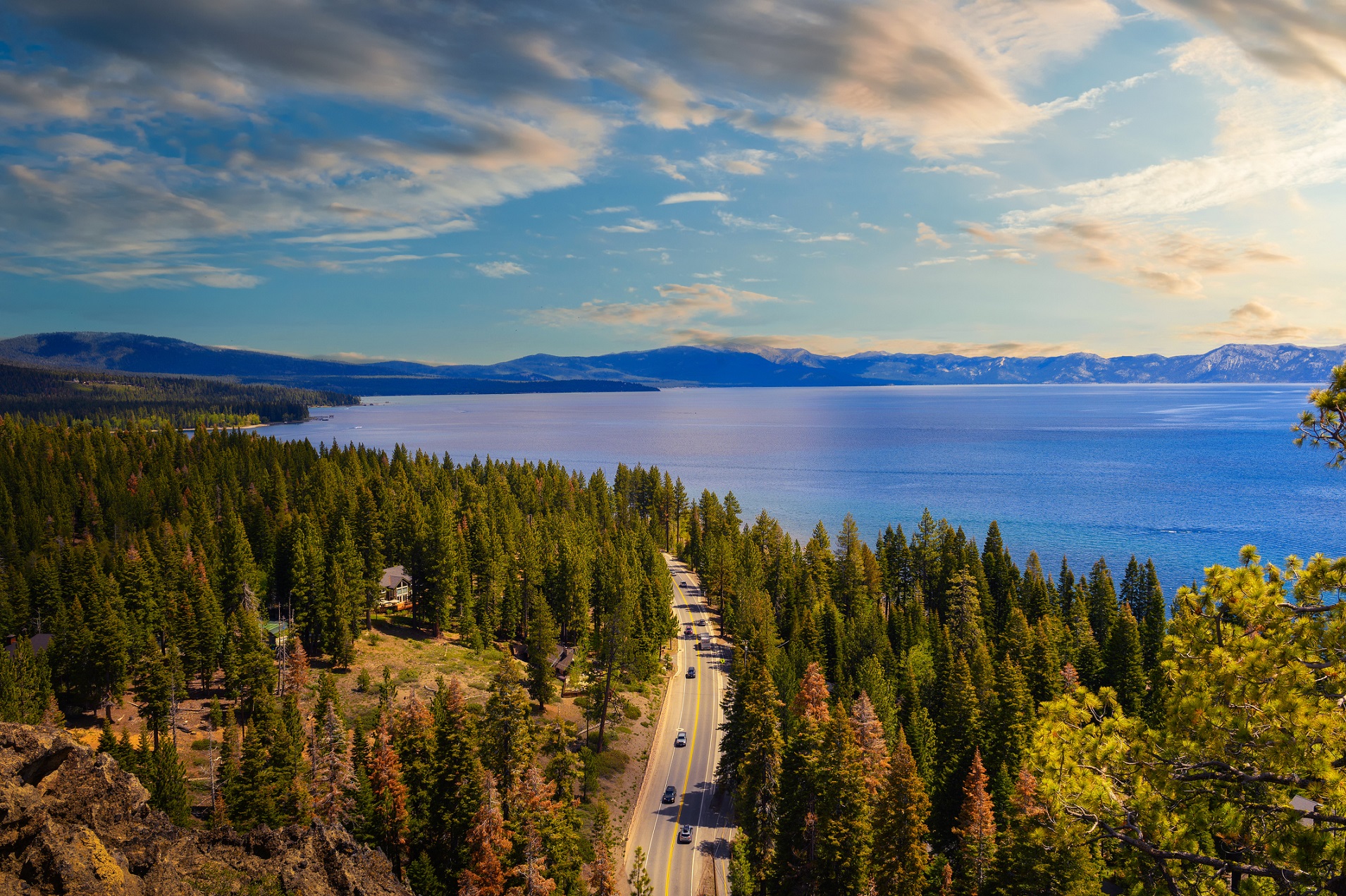 Kalifornien - Fahrt Lake Tahoe