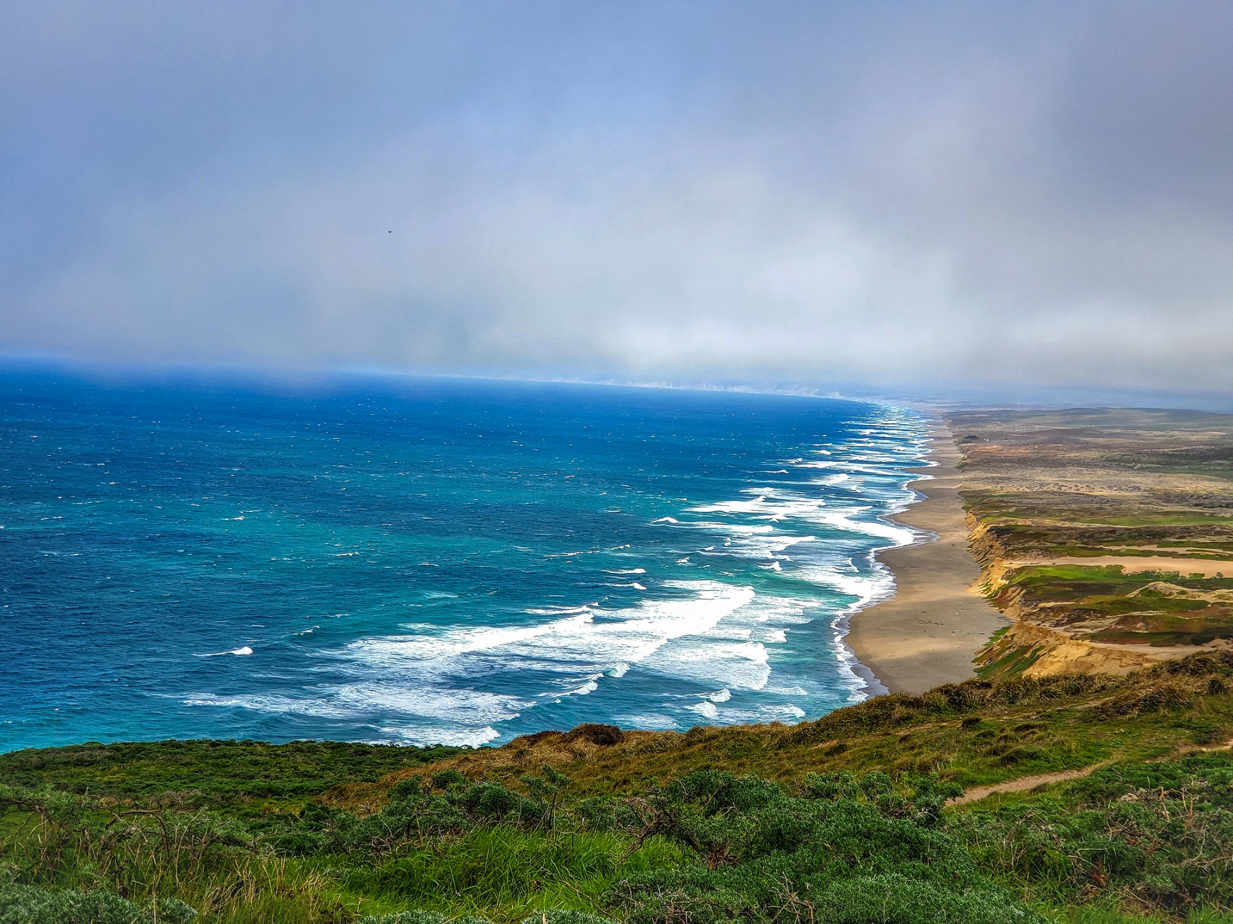 Kalifornien - Fahrt Hwy 1 nördl. SFO