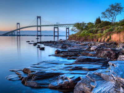 Neuengland Staaten - Fahrt Küste südl. Boston